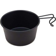 PY-SIE031 [18-8ステン ブラックシェラカップ600ml 目盛付]
