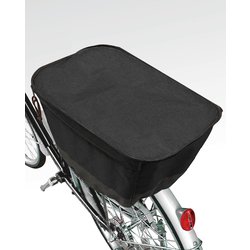 TOP 2段式後ろカゴカバー大型 BK