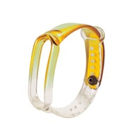 sp200023C05Q08 [Amazfit band 5 用 純正 替えバンド ソフト TPU クリアグラデーション イエロー]