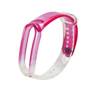 sp200023C06Q08 [Amazfit band 5 用 純正 替えバンド ソフト TPU クリアグラデーション ピンク]