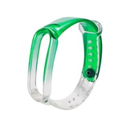 sp200023C08Q08 [Amazfit band 5 用 純正 替えバンド ソフト TPU クリアグラデーション グリーン]