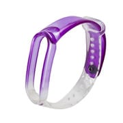 sp200023C121Q08 [Amazfit band 5 用 純正 替えバンド ソフト TPU クリアグラデーション パープル]
