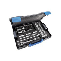 1/4・1/2差込 80点組 ソケットレンチセット 専用ツールボックス、ラチェットハンドル Ratchet Z90セット仕様 8145 4150 81454150
