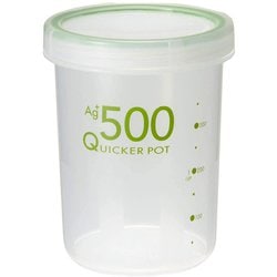 抗菌 保存容器 深型 ナチュラル 500ml クイッカーポット NF-500