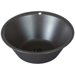 抗菌 湯おけ ブラウン フック穴付き フロート N25