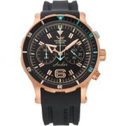 腕時計 ブロンズ BKシリコンストラップ+レザーストラップ 並行輸入品 2年保証 ANCHAR 6S21-510o585