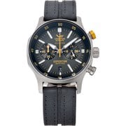 腕時計 SS BKレザーストラップ EXPEDITION NORTHPOLE1 並行輸入品 2年保証 E N P VK64-592A560