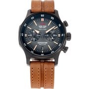 腕時計 SS（BKPVD加工） BRレザーストラップ EXPEDITION NORTHPOLE1 並行輸入品 2年保証 E N P VK64-592C558