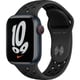 Apple Watch Nike Series 7（GPS + Cellularモデル）- 41mmミッドナイトアルミニウムケースとアンスラサイト/ブラックNikeスポーツバンド - レギュラー MKJ43J/A