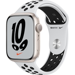 ヨドバシ.com - アップル Apple Apple Watch Nike Series 7（GPSモデル）- 45mmスターライトアルミニウムケースとピュアプラチナム/ブラックNikeスポーツバンド  - レギュラー MKNA3J/A 通販【全品無料配達】