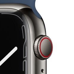 apple watch 7 45mmGPSセルラー　グラファイトステンレス