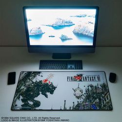 匿名配送　ファイナルファンタジーVI ゲーミングマウスパッド ファイナルファンタジーVI ゲーミングマウスパッド