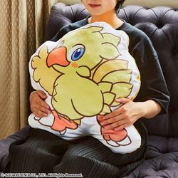 ❌ FINAL FANTASY❌ 　チョコボ　フェイスクッション グッズ: FINAL FANTASY スクウェアクッション チョコボ