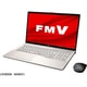 FMVN90F3G [ノートパソコン/FMV LIFEBOOK NHシリーズ/17.3型ワイド/Ryzen 7/メモリ 16GB/SSD 512GB/Windows 11 Home/Office Home ＆ Business 2021/シャンパンゴールド]