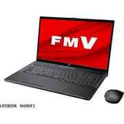 FMVN90F3B [ノートパソコン/FMV LIFEBOOK NHシリーズ/17.3型ワイド/Ryzen 7/メモリ 16GB/SSD 512GB/Windows 11 Home/Office Home ＆ Business 2021/ブライトブラック]