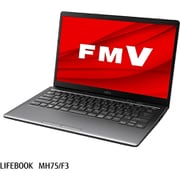 FMVM75F3B [ノートパソコン/FMV LIFEBOOK MHシリーズ/14.0型ワイド/Core i7/メモリ 8GB/SSD 512GB/Windows 11 Home/Office Home ＆ Business 2021/ダーククロム]