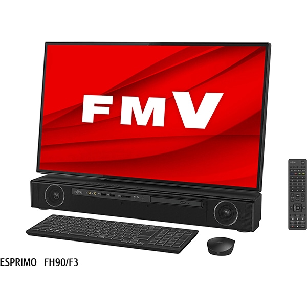 FMVF90F3B [デスクトップパソコン/FMV/FHシリーズ/27.0型ワイド/Core i7-1165G7/メモリ 16GB/SSD 256GB＋HDD 4TB/BDXLドライブ/Windows 11 Home 64ビット/Office Home and Business 2021/ブラック]