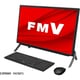 FMVF70F3BC [デスクトップパソコン/FMV/FHシリーズ/23.8型ワイド/Ryzen7 5700U/メモリ 16GB/SSD 512GB＋HDD 1TB/BDXLドライブ/Windows 11 Home 64ビット/Office Home and Business 2021/ブラック/ヨドバシカメラ限定モデル]