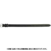 BCA247AD [腕時計革バンド 引き通し ブラック 管幅8mm 美錠幅8mm]