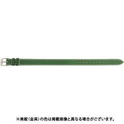 BCA247ML [腕時計革バンド 引き通し グリーン 管幅14mm 美錠幅14mm]