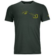 メリノロゴスプレーTシャツ OV-83057 グリーンパイン Sサイズ [アウトドア カットソー メンズ]