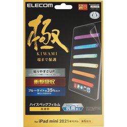iPad mini 8.3インチ 第6世代（2021年） フィルム 極み設計 衝撃吸収 ブルーライトカット 高透明 指紋防止 TB-A21SCFLHSG