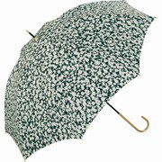 w.p.c （ワールドパーティ） 長傘 ワントーンフローラル ブラック 晴雨兼用傘 57218-01