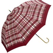w.p.c （ワールドパーティ） 長傘 トラッドチェック ネイビー 晴雨兼用傘 96088-01