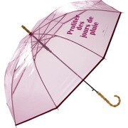 w.p.c （ワールドパーティ） 長傘 フレンチワーズ ピンク 雨傘 P89278-01