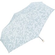 w.p.c （ワールドパーティ） 長傘 グラスパターンミニ サックス 晴雨兼用傘 1605-231