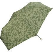 w.p.c （ワールドパーティ） 長傘 グラスパターンミニ カーキ 晴雨兼用傘 1605-231