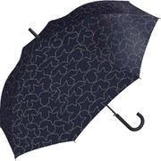 w.p.c (ワールドパーティ) 長傘 ユニセックスベーシックジャンプドットラインスター 晴雨兼用傘 UX01-073