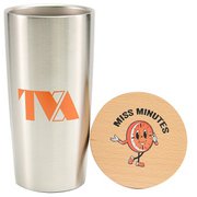 キャラクターグッズ MARVEL（マーベル） TVA デザイン 蓋付ステンレス真空タンブラー 440ml