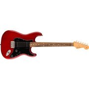 Fender（フェンダー） エレキギター Noventa Stratocaster, Pau Ferro Fingerboard, Crimson Red Transparent