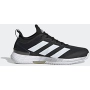 アディゼロウーバーソニック4AC ADIZERO UBERSONIC 4 M AC FZ4881 コアブラック/フットウェアホワイト/シルバーメタリック 28cm [テニスシューズ メンズ]