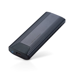 SSDケース NVMe対応 データ移行ソフト付 ブラック LGB-PNV02UC/S