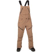ELM STRETCH GORE BIB OVERALL COFFEE Sサイズ [スノーボード パンツ レディース]