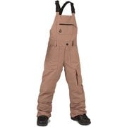 BARKLEY BIB OVERALL COFFEE Mサイズ [スノーボード パンツ キッズ]