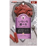 ドギースナックバリュー つぶレバ―入りカットビーフバー [犬用おやつ 80g しっとり 全犬種用スナック]