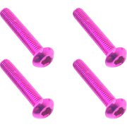 NAR-318PK 3x18ヘックスボタンビスピンク/4本入