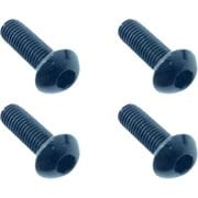 NAR-310BK 3x10ヘックスボタン ジュラルミンビス ブラック/4本入
