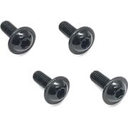 FAW-308BK アルミフランジビス 3×8 ブラック 4本入