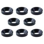 SGE-15BK 3mm アルミサラワッシャー ブラック