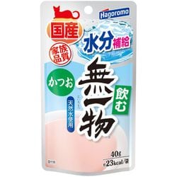 飲む無一物パウチ かつお [猫用 ペースト 40g 一般食]
