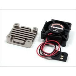 SGE-31FS ストロングファン25&ESC用ヒートシンクセットシルバー