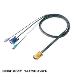 KVMスイッチケーブル 6m 追加ケーブル サンワサプライ製パソコン切替器専用 SW-KLP600N