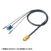 KVMスイッチケーブル 6m 追加ケーブル サンワサプライ製パソコン切替器専用 SW-KLP600N