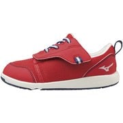 ミズノ プレモア キッズ PLAMORE KIDS C1GD2133 62 レッド 17.5cm [ランニングシューズ キッズ]