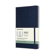 2022年1月から12月までの12か月ダイアリー サファイアブルー Large ウィークリー ハードカバー DHB2012WN3Y22