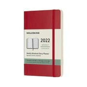 2022年1月から12月までの12か月ダイアリー スカーレットレッド Pocket ウィークリー ソフトカバー DSF212WN2Y22